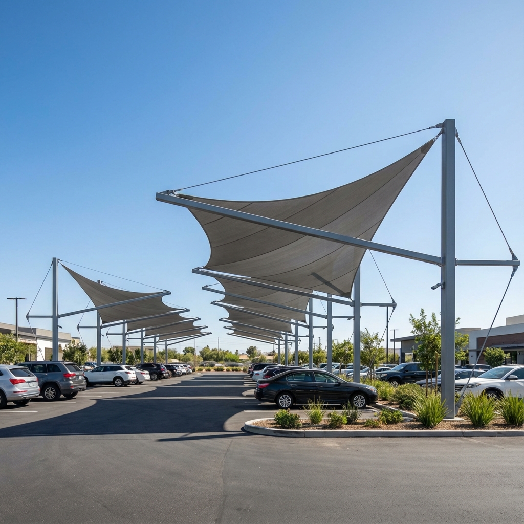 Techos para Parkings Modernos